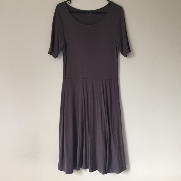Three Dots Dresses & Skirts - Mid Length Mauve Flare Dress